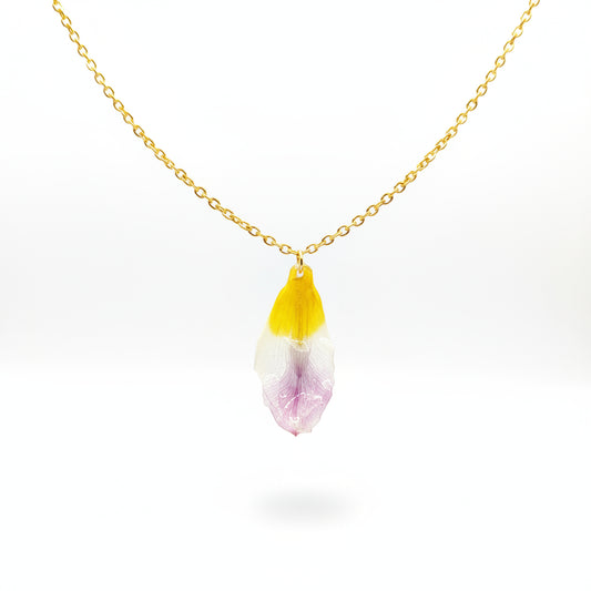 Umilis - Collier en pétales séchés