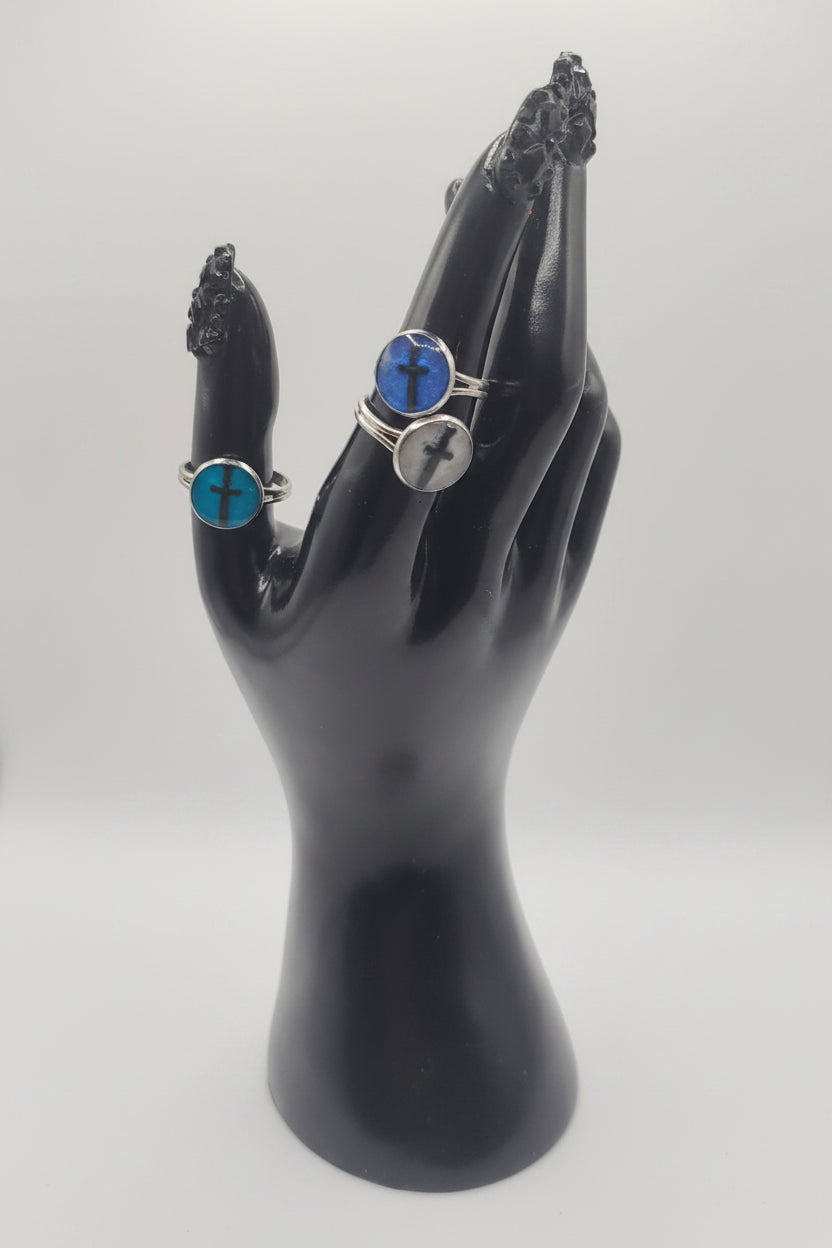 Cinquedea - Bagues à motif d’épées