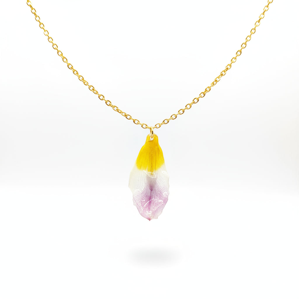 Umilis - Collier en pétales séchés